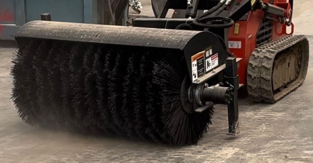 Mini Skid Steer Broom